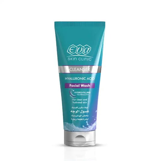 Eva Skin Clinic Hyaluronic Acid Facial Wash 150ml – غسول إيفا بحمض الهيالورونيك لترطيب وتنظيف البشرة