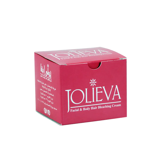 Jolieva Facial & Body Hair Bleaching Cream 40gm – كريم جولييفا لتفتيح شعر الوجه والجسم بدون إزالة