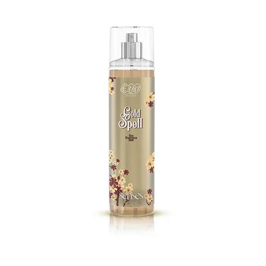 Eva Senses Gold Spell Body Mist 240ml – بودي ميست إيفا سينس برائحة Gold Spell الفاخرة